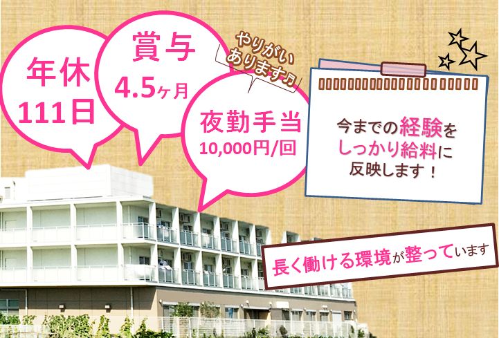 【伊勢崎市】病院の介護職【JOB ID：209-1-ca-f-ms-aaa】 イメージ