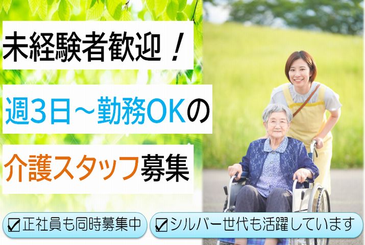 【高崎市】サービス付き高齢者向け住宅の介護スタッフ【JOB ID：812-2-ca-p-sy-nor】 イメージ