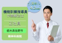 【佐野市】病院の作業療法士【JOB ID：1299-1-kk-f-ot-nor】 イメージ