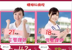 【佐野市】病院の看護師【JOB ID：1299-1-ns-f-ns-bbb】 イメージ