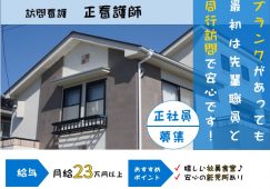 【羽生市】訪問看護ステーションの正看護師【JOB ID：1639-2-hns-f-ns-bbb】 イメージ